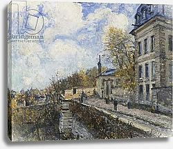 Постер Сислей Альфред (Alfred Sisley) Factory at Sevres; La Manufacture de Sevres, 1879