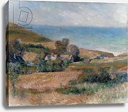 Постер Ренуар Пьер (Pierre-Auguste Renoir) View of the Seacoast near Wargemont in Normandy, 1880
