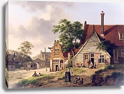 Постер Верхейен Ян Голландская деревушка