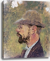 Постер Вюйар Эдуар Portrait of Henri de Toulouse-Lautrec c.1897-98