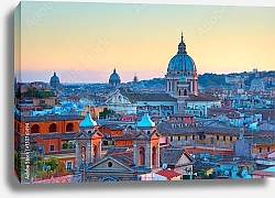 Постер Италия. Rome at twilight