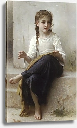 Постер Бугеро Вильям (Adolphe-William Bouguereau) La couturiere