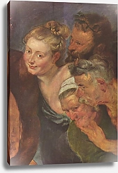 Постер Рубенс Петер (Pieter Paul Rubens) Пьяный Силен. Фрагмент