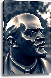 Постер Бронзовый бюст Ленина