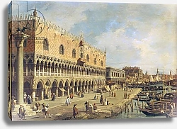 Постер Каналетто (Giovanni Antonio Canal) The Riva degli Schiavoni, Venice