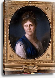 Постер Школа: Немецкая школа (19 в.) Portrait of Louise Eleonore, 1800