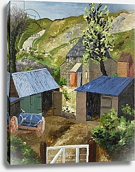Постер Моррис Седрик (совр) The Farmyard, Dorset, 1928