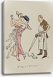 Постер Гурса Жорж Le tango de l’opéré comique ; Mme Doyen, M Doyen