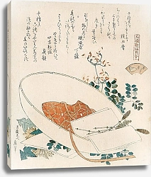 Постер Хокусай Кацушика Myriad grasses shell