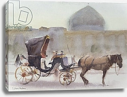 Постер Чемберлейн Тревор (совр) Horse and Carriage, Naghshe Jahan Square, Isfahan