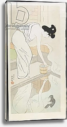 Постер Хасигути Гоё Woman at the Hot Springs, after 1929