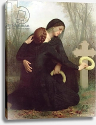 Постер Бугеро Вильям (Adolphe-William Bouguereau) Le Jour des Morts 1859