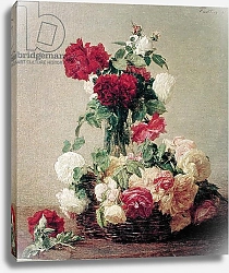 Постер Фантен-Латур Анри Roses, 1891