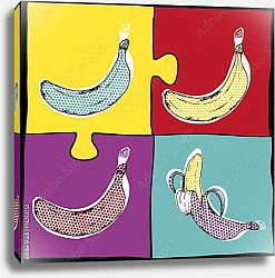 Постер Банановый поп-арт