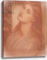 Постер Розетти Данте Study for 'La Pia de' Tolomei'