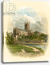 Постер Парсонз Артур Worcester Cathedral, North East