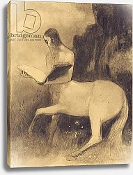 Постер Редон Одилон Centaure Lisant