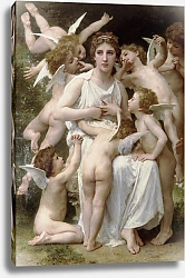 Постер Бугеро Вильям (Adolphe-William Bouguereau) Нападение