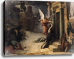 Постер Делауни Жюль The Plague in Rome, 1869