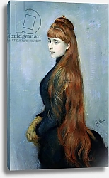 Постер Хеллу Поль Сезар Portrait of Mademoiselle Alice Guerin
