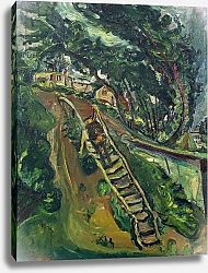 Постер Сутин Хаим Man Walking the Stairs, 1922-3
