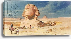 Постер Хааг Карл The Sphynx of Giza, 1874