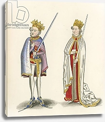 Постер Шоу Анри (акв) King John and King Henry I, c 1440