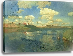 Постер Левитан Исаак The Lake, or Russia, 1900
