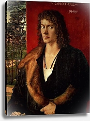 Постер Дюрер Альбрехт Portrait of Oswolt Krel, 1499