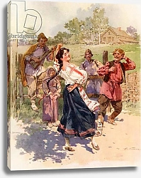 Постер Хаенен Фредерик де A Dance in Little Russia