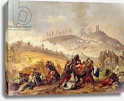 Постер Школа: Итальянская 19в The Battle of Solferino
