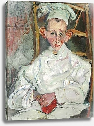 Постер Сутин Хаим The Little Pastry Cook from Cagnes; Le patissier de Cagnes, c.1922-1923