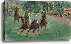 Постер Мане Эдуард (Edouard Manet) At the Races, c.1875