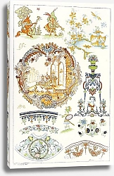 Постер Гарнье Эдуард Dictionnaire De La Céramique Pl.6