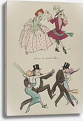 Постер Гурса Жорж Comme au grand siècle ; Comte Bruno de Boisgelin, , Paul Aumont, Marquis Antoine de Gontaut-Biron