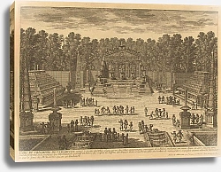 Постер Перель Габриэль Вид на часть парка с фонтанами