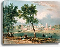 Постер Адам Виктор (грав) The Peter the Great Palace in Moscow, published Paris, 1840s