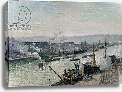 Постер Писсарро Камиль (Camille Pissarro) Saint-Sever Port, Rouen, 1896