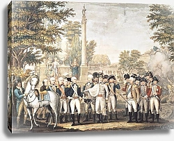 Постер Школа: Америка (18 в) The British Surrendering to General Washington after their Defeat at Yorktown