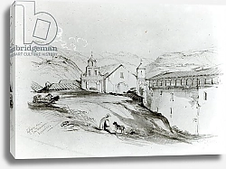 Постер Мартенс Конрад The Church of San Francisco, Valparaiso, 1834