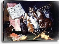 Постер Кессель Фердинанд A Musical Gathering of Cats