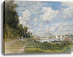 Постер Моне Клод (Claude Monet) Порт в Аргентеле