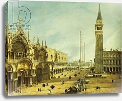 Постер Мариески Микеле The Piazza San Marco, Venice,