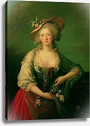 Постер Виджи-Лебран Элизабет Elisabeth of France called Madame Elizabeth, c.1782