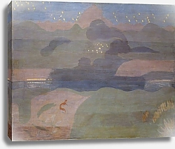 Постер Мейер-Амден Отто Starry Night above Lake Walen