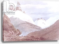 Постер Козенс Джон (акв) Chamonix and Martigny