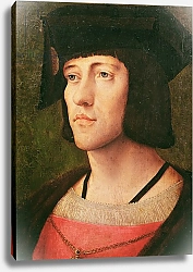 Постер Школа: Фламандская 16в. Portrait of a Knight of the Golden Fleece