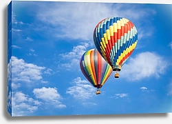 Постер Два воздушных шара