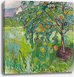 Постер Мунк Эдвард Apple Tree By The Studio