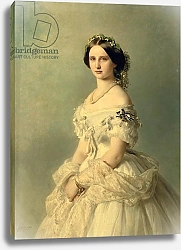Постер Винтерхальтер Франсуа Portrait of Princess of Baden, 1856